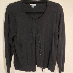 Old Navy black cardigan L